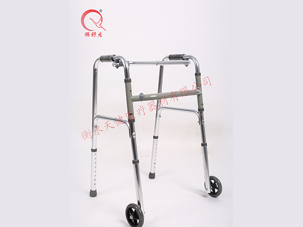 四腳可調(diào)助行器（帶輪）