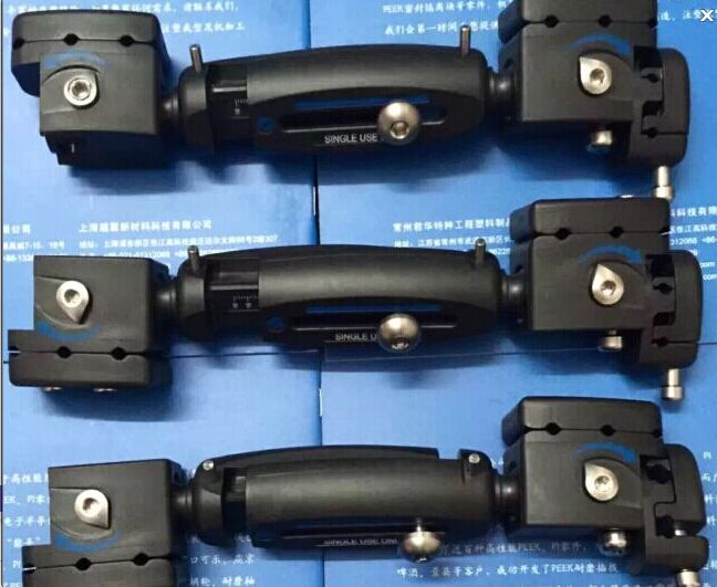 高強度質(zhì)量輕，可透X光PEEK脛骨外固定支架，腳踝外固定支架