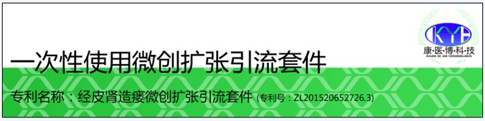 一次性使用微創(chuàng)擴張引流套件（負壓吸引型單根裝）