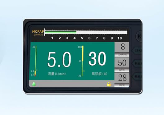 小兒CPAP無(wú)創(chuàng)呼吸機(jī)，超大液晶屏幕多功能小兒無(wú)創(chuàng)