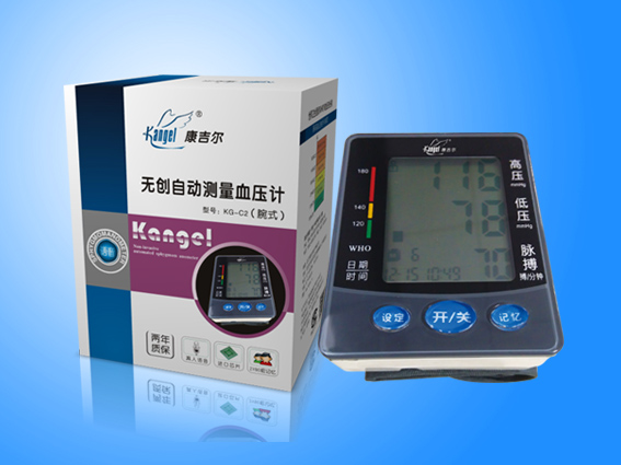 康吉爾品牌_無創(chuàng)自動(dòng)測量電子血壓計(jì)_腕式KG-C系列