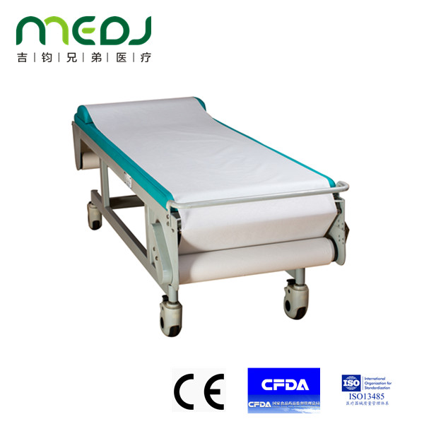 智能自動(dòng)換床單B超診療床_可換紙床單B超檢查床