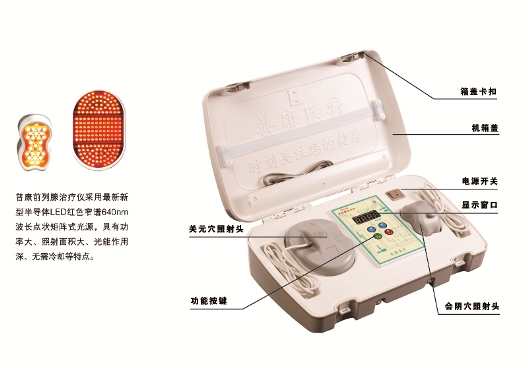 LED冷光源家用前列腺紅光治療儀，男科前列腺治療儀