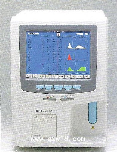單通道全自動血細胞分析儀  三分類血球儀血常規(guī)雙通道