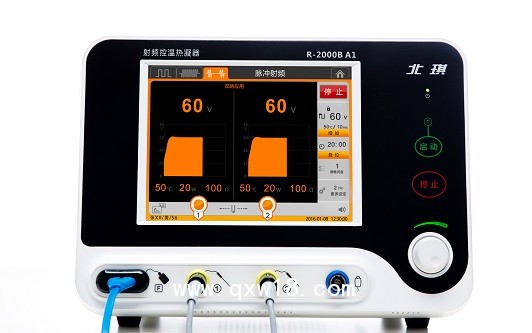 射頻熱凝器新品上市，北京北琪雙極射頻，大觸摸屏