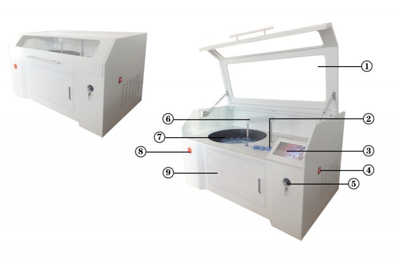 全自動液基細(xì)胞制片染色機