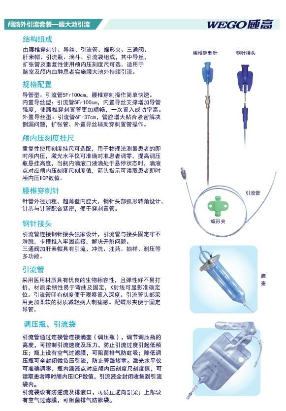 顱腦外引流套裝