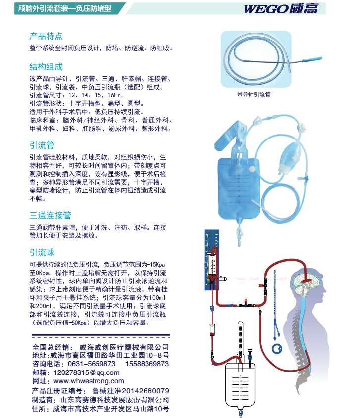 顱腦外引流套裝