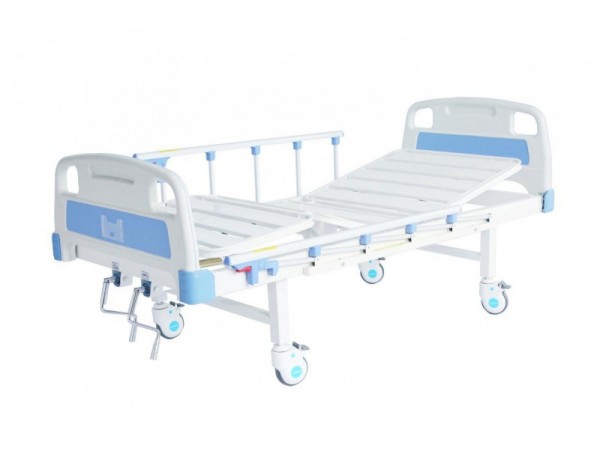 ZJ-E13A二功能護(hù)理床 (四角剎車、五檔護(hù)欄、條式床面）