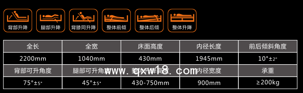 山東眾佳E4多功能電動(dòng)床