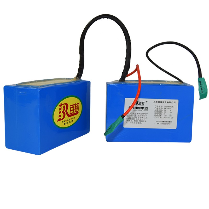 百韌大容量諾派輪椅車24V20AH 老年人殘疾人代步車鋰電池