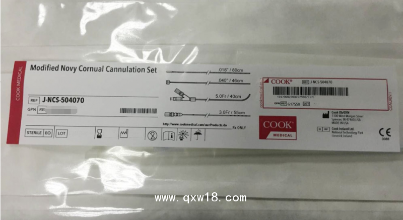 美國(guó)庫(kù)克輸卵管再通四件套J-NCS-504070