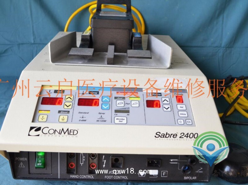 醫(yī)療器械維修康美高頻電刀Conmed Sabre 180報(bào)錯(cuò)