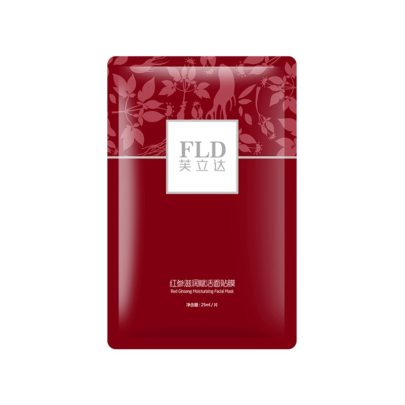 紅參滋潤賦活面貼膜