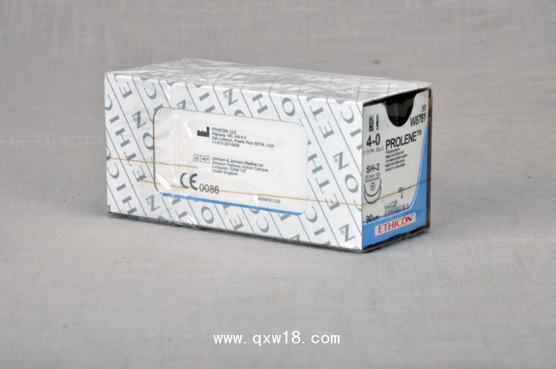 美國強生 ETHICON不可吸收縫線/W8761縫線