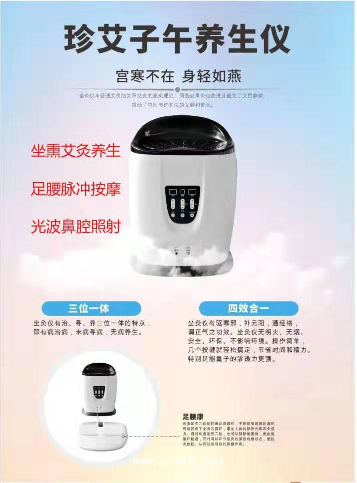 珍艾子午養(yǎng)生儀 坐灸儀 熏灸儀 艾灸儀