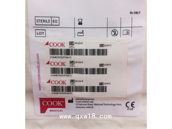 美國庫克泌尿外科支架 雙J管USI-626-B