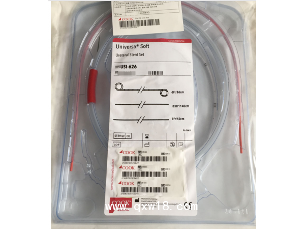 美國(guó)庫(kù)克輸尿管支架USI-626