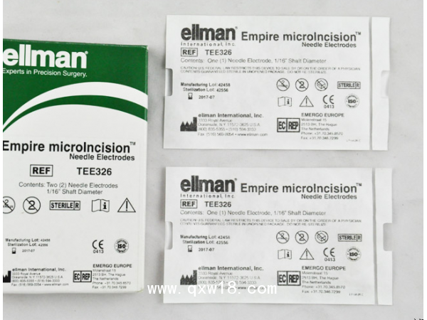 愛爾曼 ELLMAN高頻手術(shù)電極TEE326