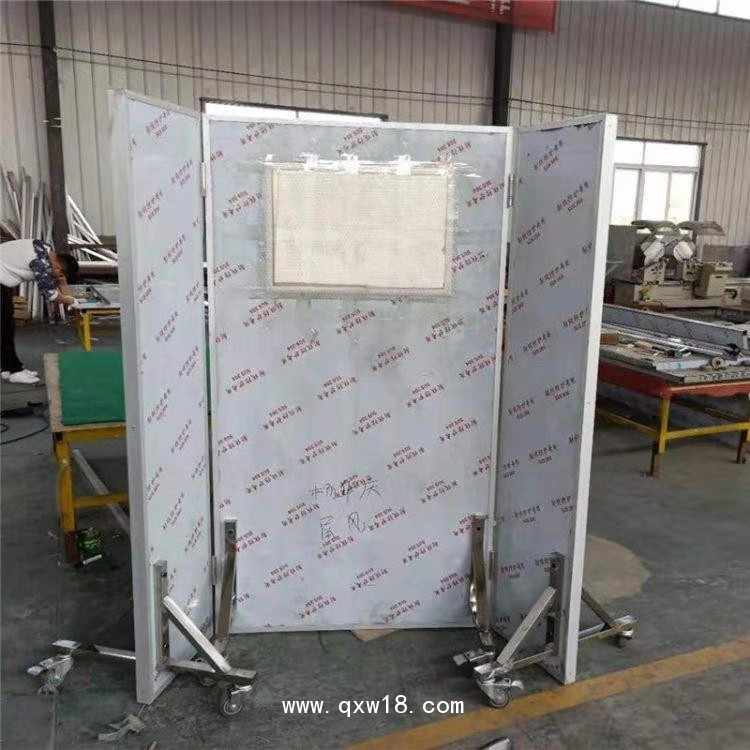 鉛屏風(fēng)加工醫(yī)用輻射隔離鉛屏風(fēng)拍片室推拉射線防護鉛屏風(fēng)廠家