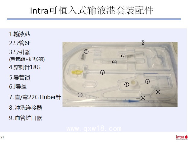 輸液港：可植入式給藥裝置(德國進口)