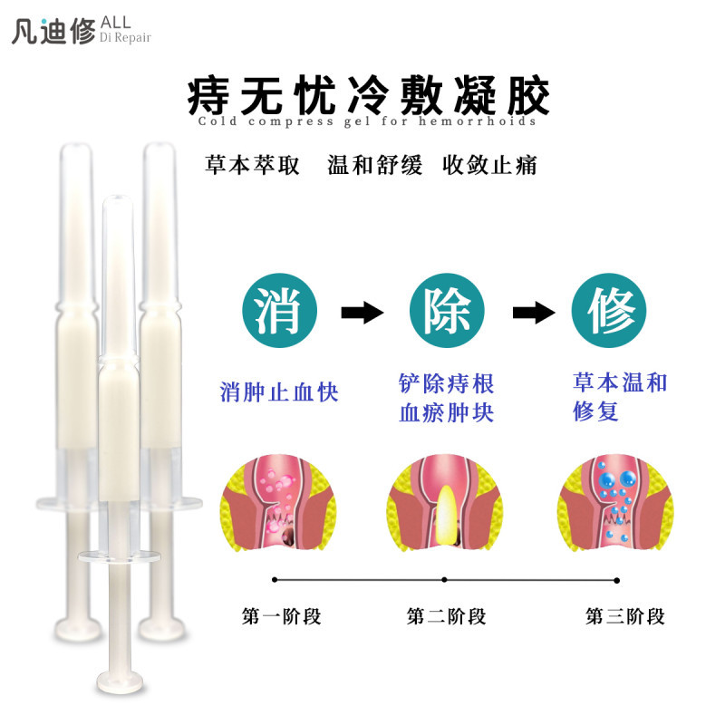 痔無憂痔瘡膏痔瘡凝膠醫(yī)用冷敷凝膠