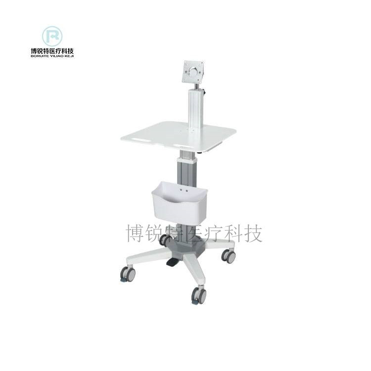遠(yuǎn)程醫(yī)療電腦推車醫(yī)用智能無(wú)線移動(dòng)電腦臺(tái)車醫(yī)院護(hù)理查房車