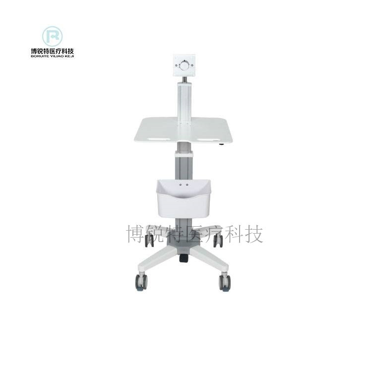 遠(yuǎn)程醫(yī)療電腦推車醫(yī)用智能無(wú)線移動(dòng)電腦臺(tái)車醫(yī)院護(hù)理查房車