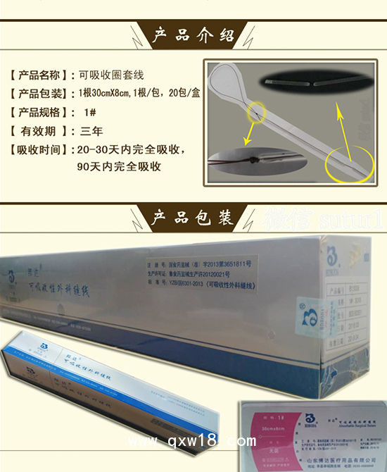 可吸收性外科縫線內(nèi)窺鏡圈套線