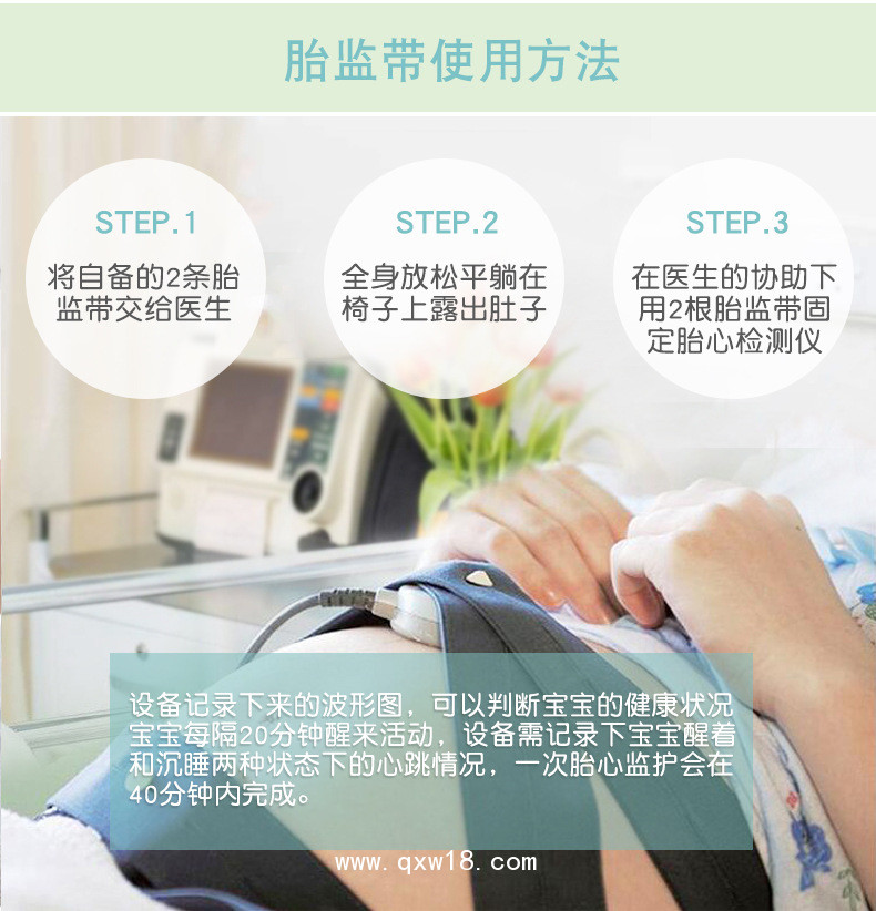 TJ06孕婦胎監(jiān)帶產(chǎn)檢用品胎心監(jiān)護(hù)腹帶扣眼松緊帶胎心監(jiān)測(cè)綁帶