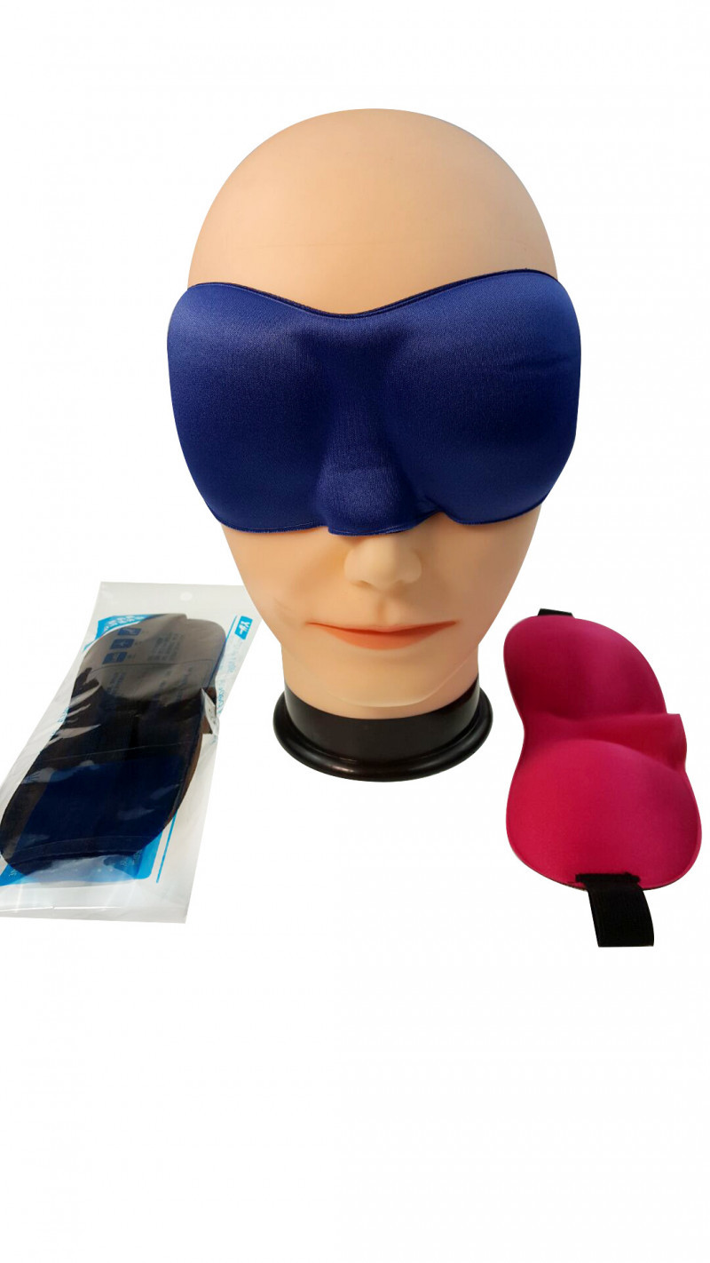 W645健盈3D眼罩記憶棉透氣遮光立體睡眠眼罩睡覺(jué)休息護(hù)眼罩