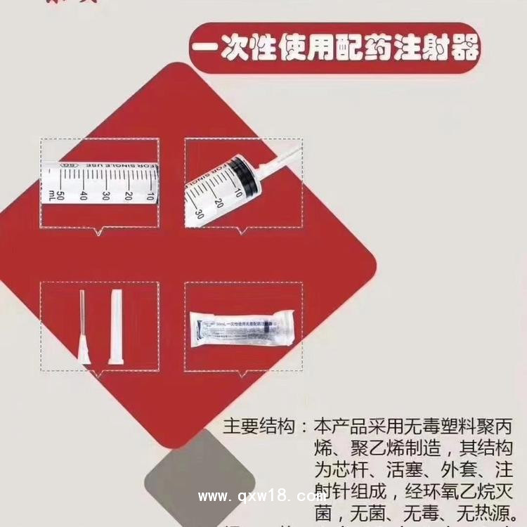 一次性無(wú)菌注射器
