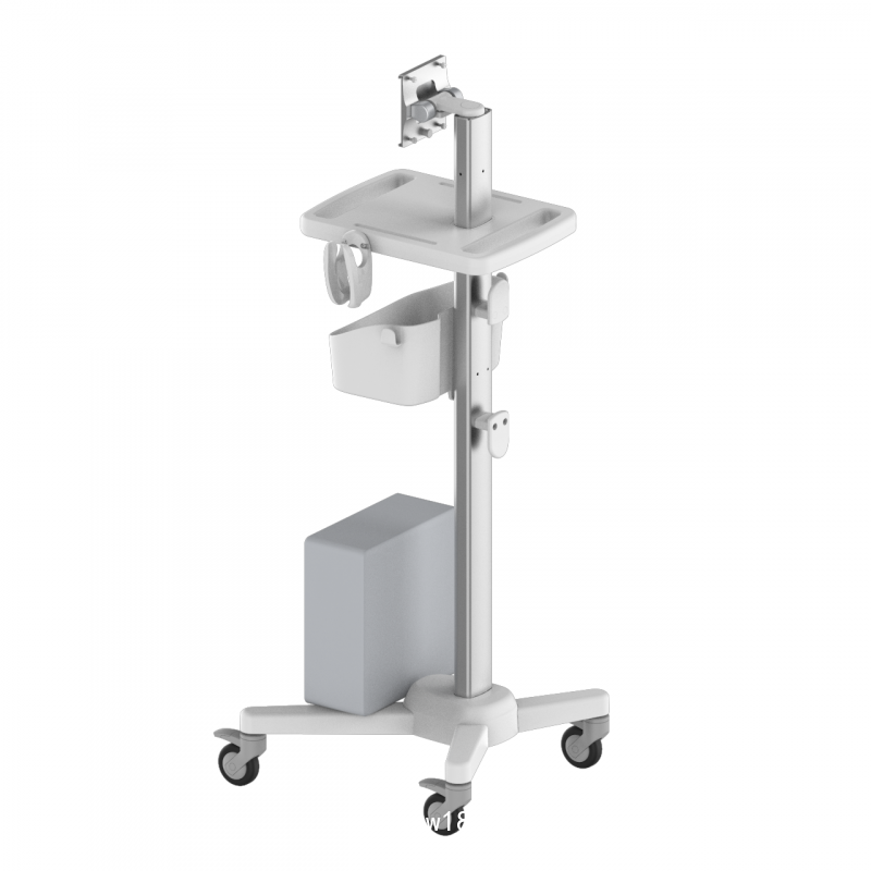 口內(nèi)掃描儀移動(dòng)支架， 口腔內(nèi)窺鏡推車