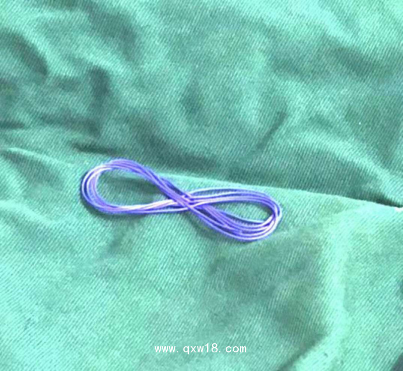 博達(dá)聚乙醇酸可吸收縫合線75cm長不帶1號2-0穴位埋線