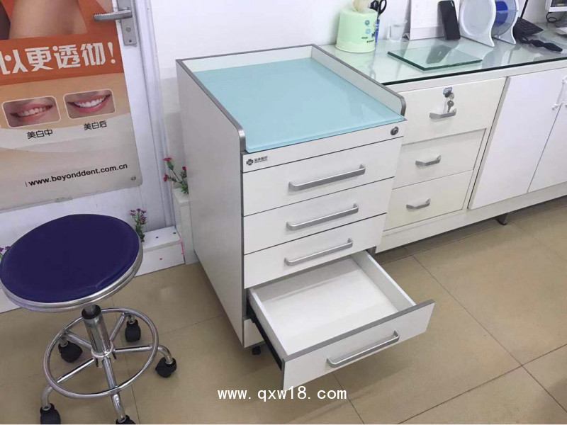 寶來牙科醫(yī)療移動(dòng)柜牙椅邊柜護(hù)士小推車