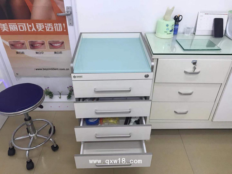 寶來牙科醫(yī)療移動(dòng)柜牙椅邊柜護(hù)士小推車