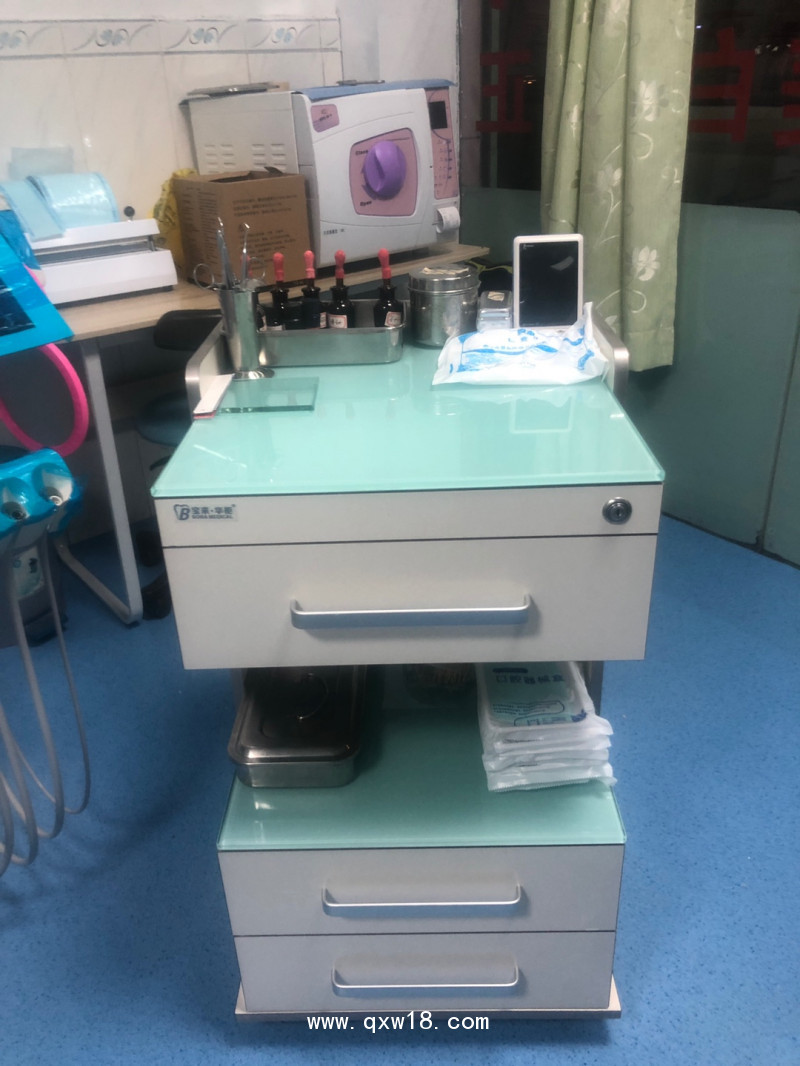 寶來牙科口腔診所組合移動柜牙科小推車護士4手牙科耗材收納柜