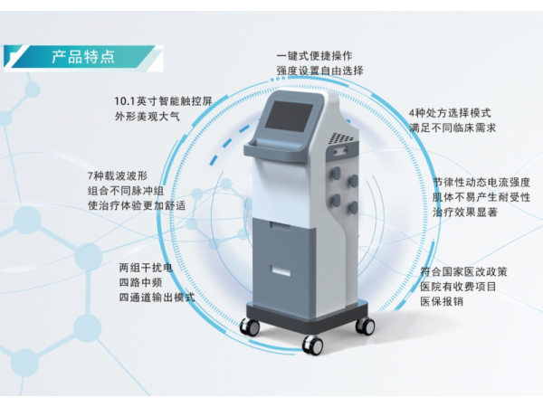 全順中頻立體干擾電治療儀HM-GRD02適應科室