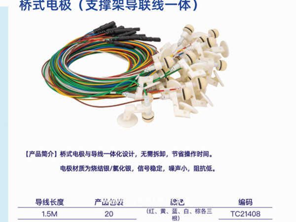 橋式電極（支撐架導(dǎo)聯(lián)線一體）
