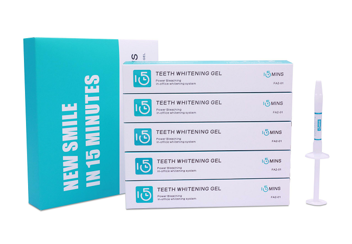 美國科立白牙齒美白凝膠15MINS原牙美白