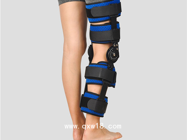 膝關(guān)節(jié)固定支具 雙側(cè)卡盤角度可調(diào)節(jié)膝關(guān)節(jié)支具