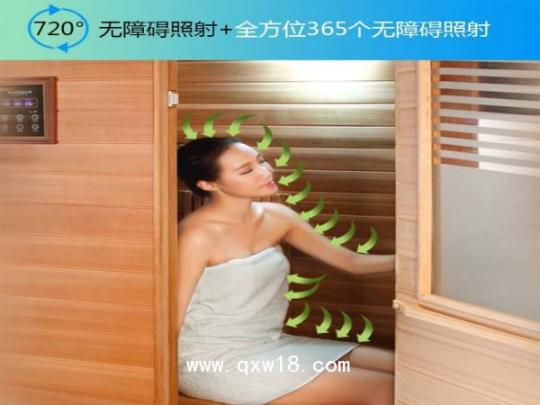 遠(yuǎn)紅外汗蒸桑拿房電磁波譜頻譜屋