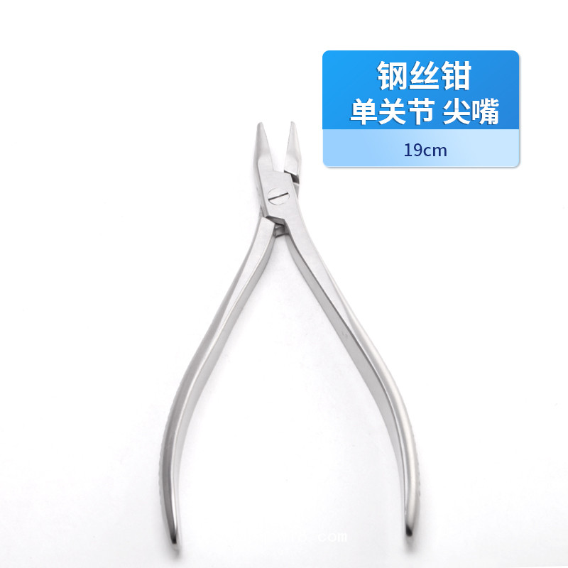 骨科鋼絲鉗 德國不銹鋼單關(guān)節(jié)尖嘴鋼絲鉗 醫(yī)用鋼絲鉗貝萊沃器械