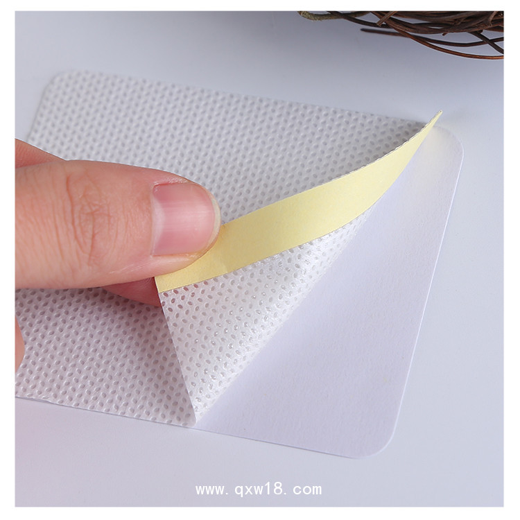 供應(yīng)足貼膠布 白色足貼底布空貼膠布 無紡布空白貼膠布底布