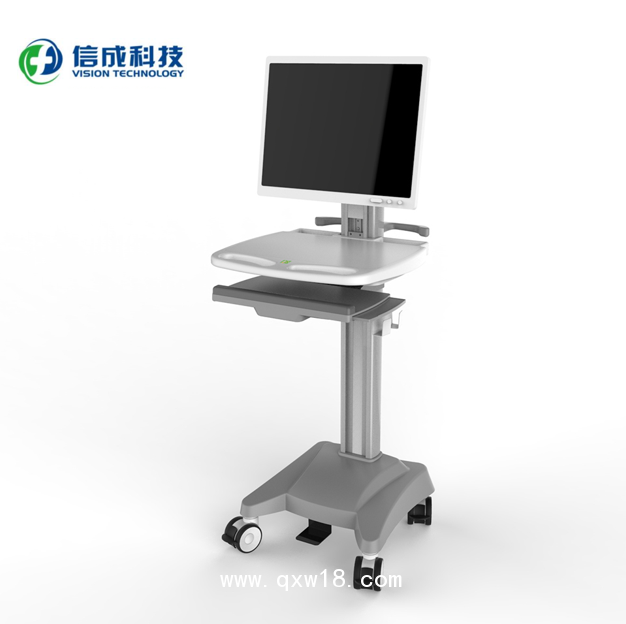 高品質定制呼吸機醫(yī)療推車醫(yī)用氧氣瓶運輸四輪手推車移動醫(yī)療站