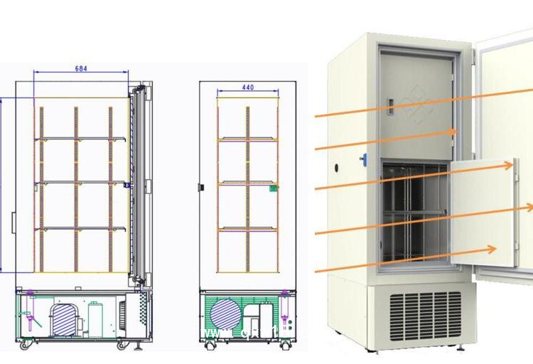 中科美菱超低溫冷凍存儲(chǔ)箱 DW-HL398S