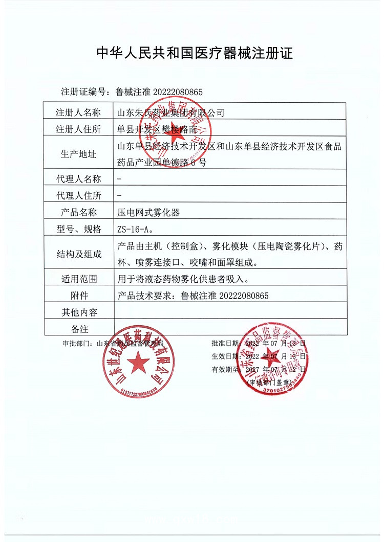 東貝醫(yī)療壓電網(wǎng)式霧化器醫(yī)用級別兒童面罩