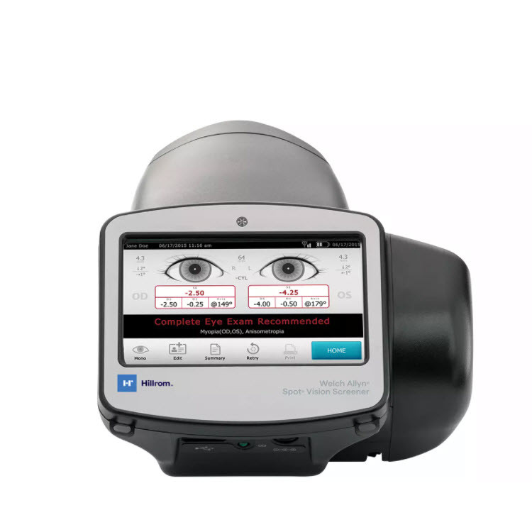 美國(guó)偉倫Spot VS100型雙目視力篩查儀