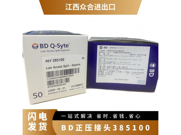 BD碧迪正壓接頭385100