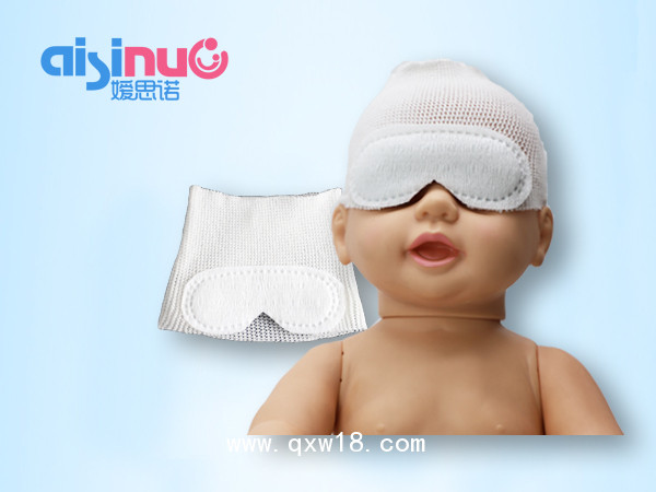 新生兒光療醫(yī)用隔離眼罩套頭式